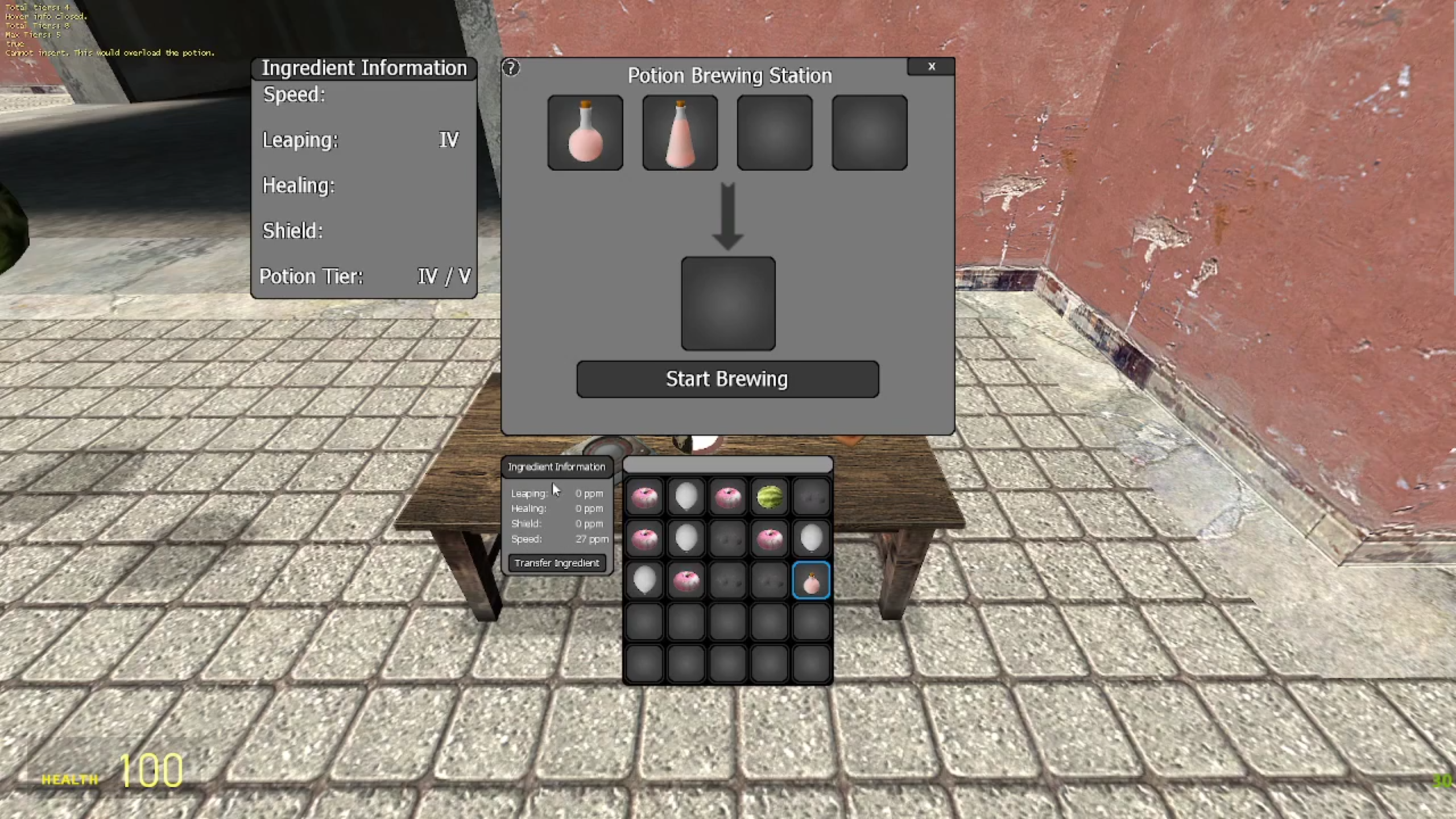 UI with example
